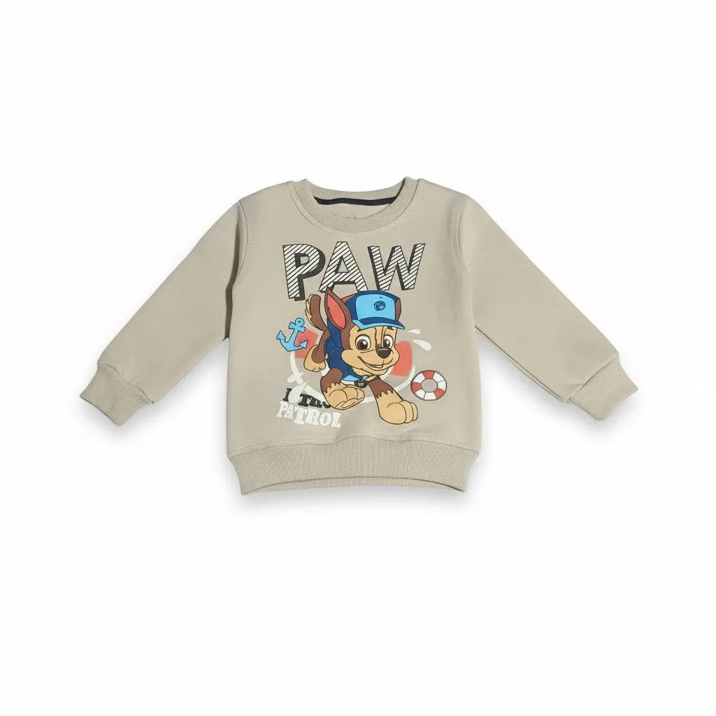 Paw Patrol Cream And Black Tracksuit - Miniwears