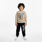 Paw Patrol Cream And Black Tracksuit - Miniwears