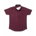 Polo Maroon Half Sleeve Shirt - Miniwears