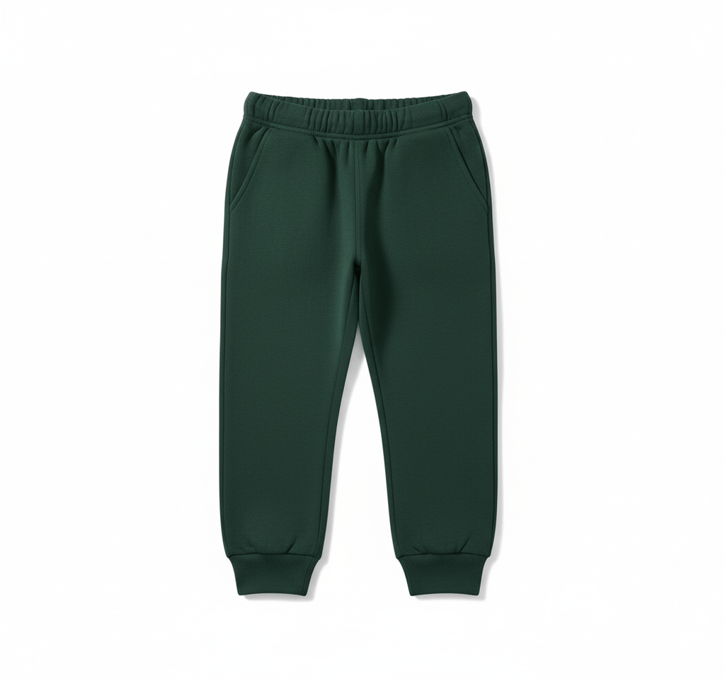 Rainbow Heart Dark Green Tracksuit - Miniwears