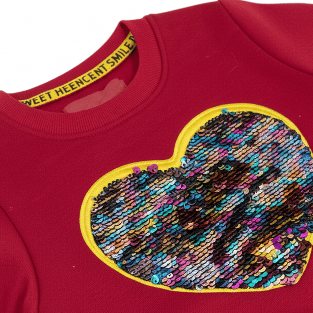 Red Heart Tracksuit - Miniwears