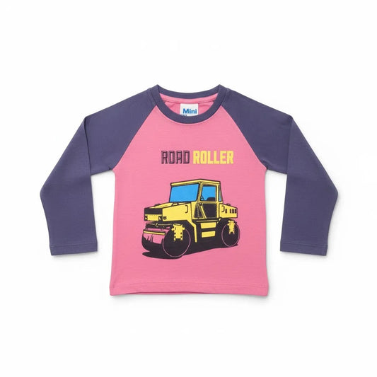 Road Roller Sleeve Shirt - Miniwears