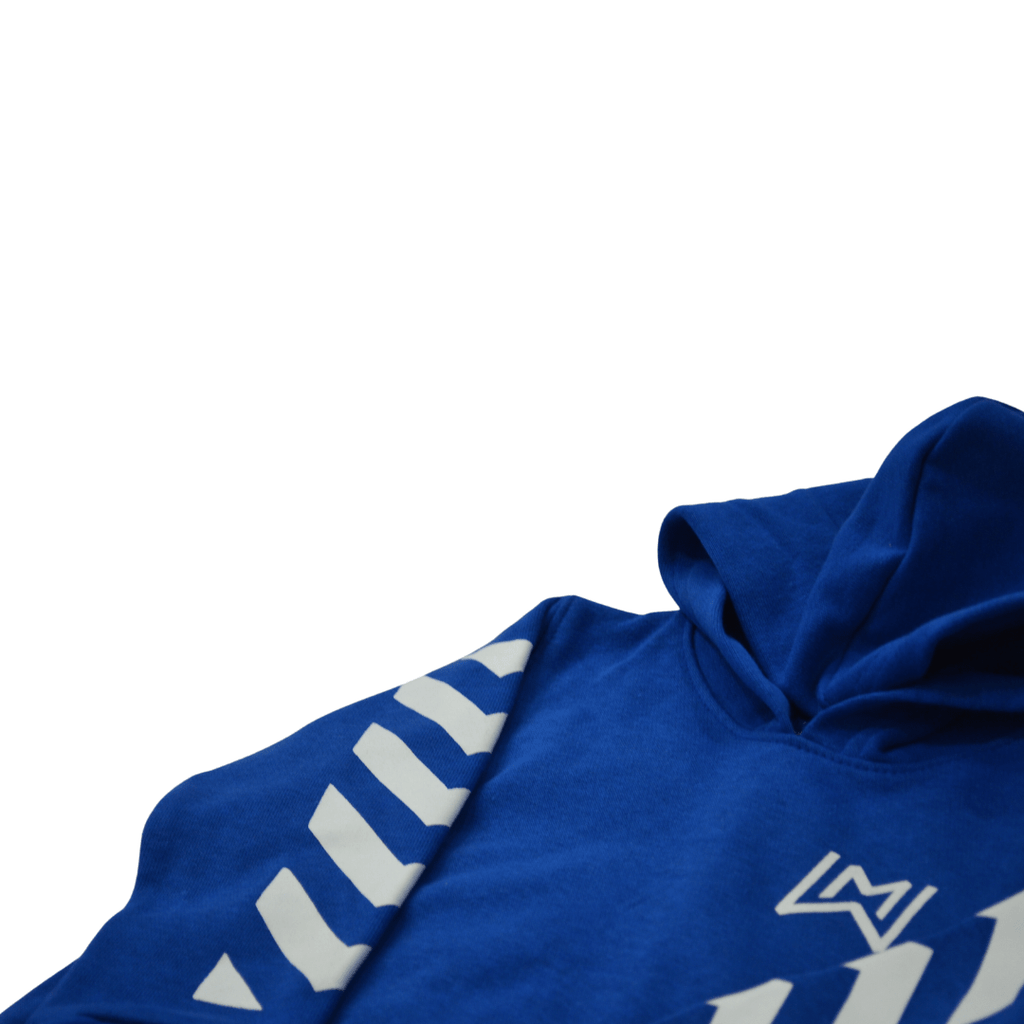 Royal Blue Stripped Tacksuit - Miniwears
