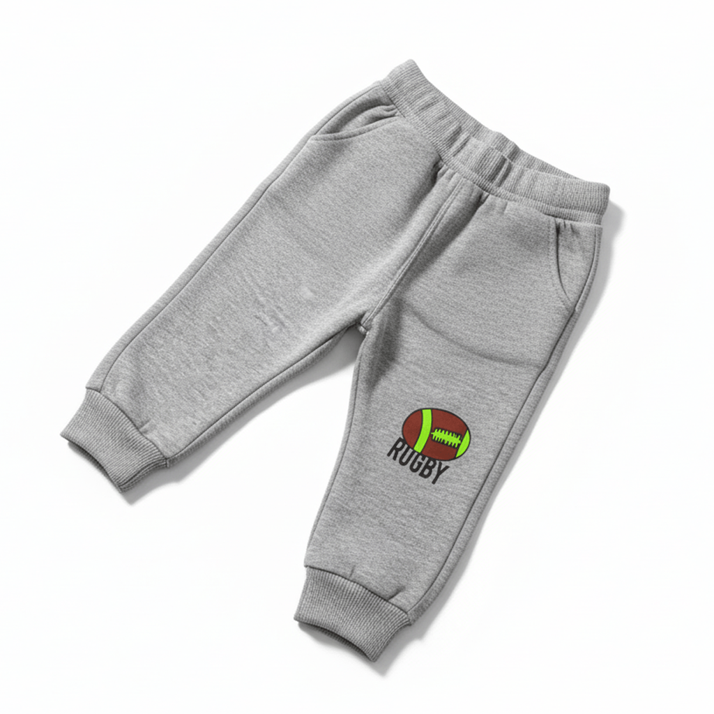 Rugby Fan Grey Tracksuit - Miniwears