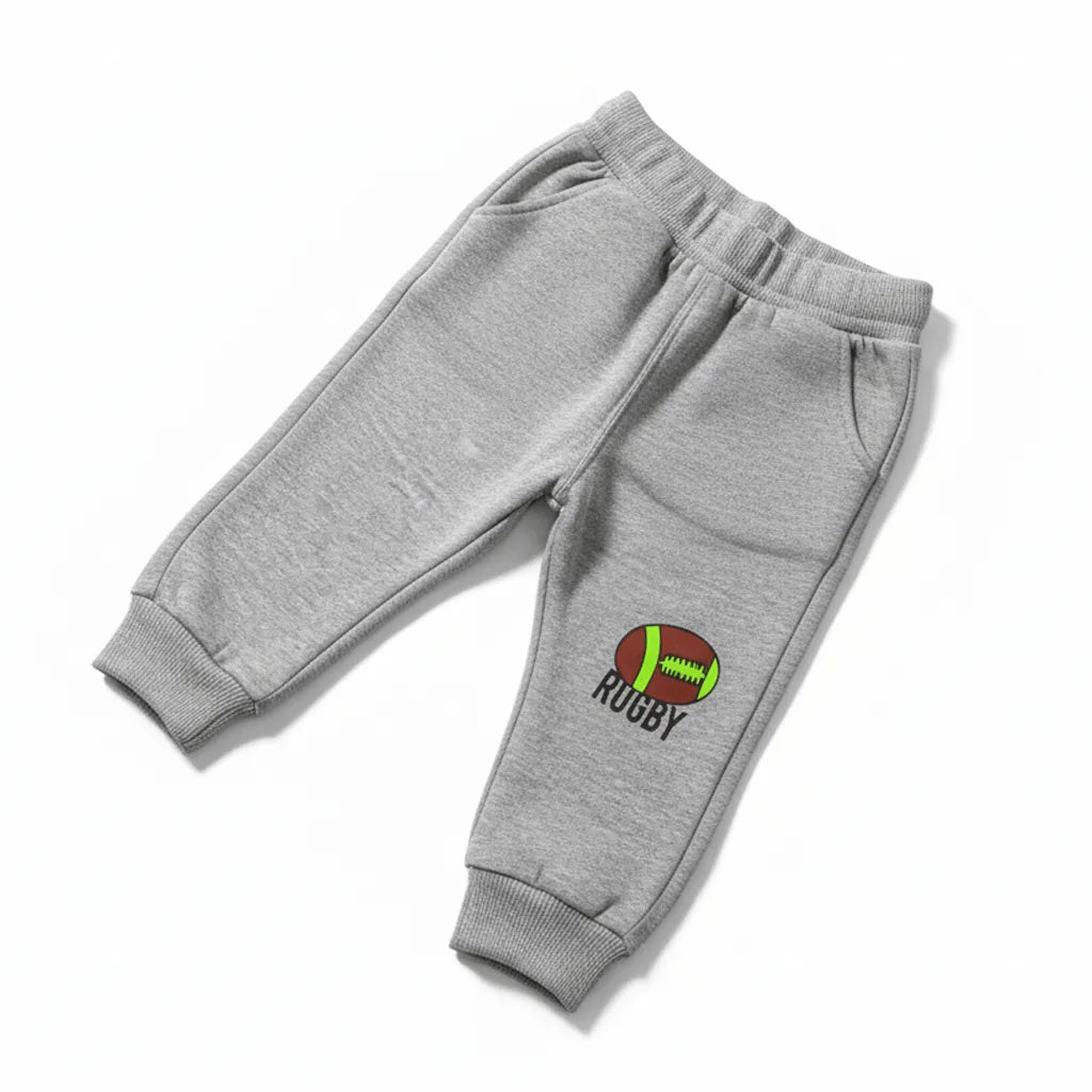 Rugby Fan Grey Tracksuit - Miniwears