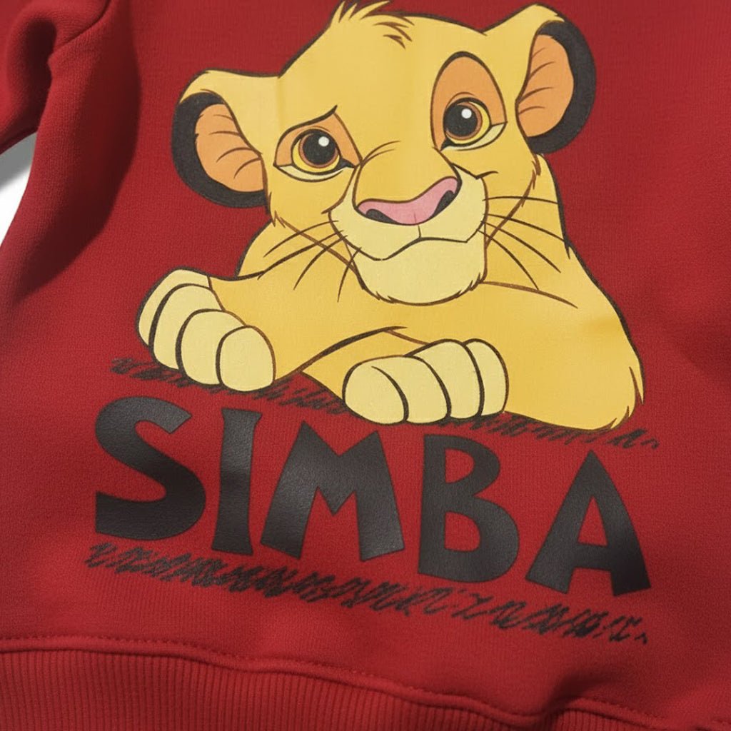 Simba Red Black Tracksuit - Miniwears
