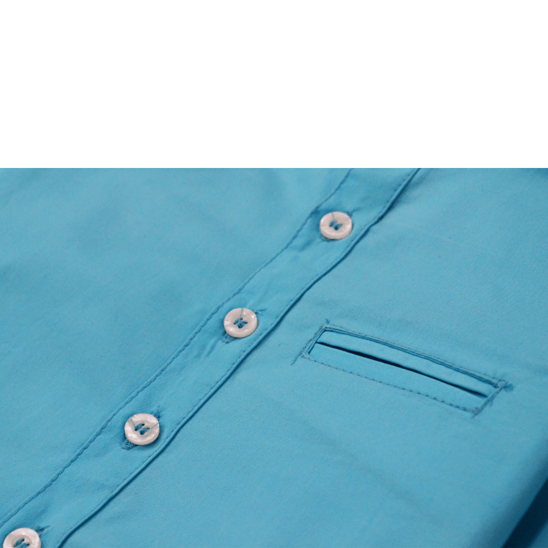 Simple colored Sky Blue Shirt - Miniwears