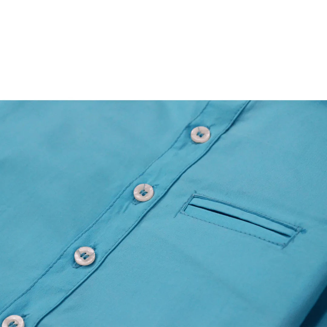 Simple colored Sky Blue Shirt - Miniwears