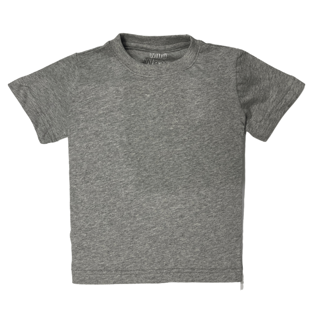 Solid Grey TShirt - Miniwears