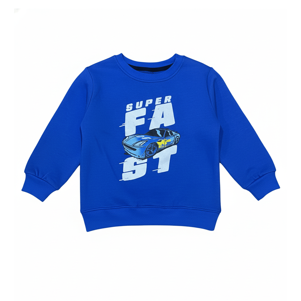 Super Fast Blue Tracksuit - Miniwears