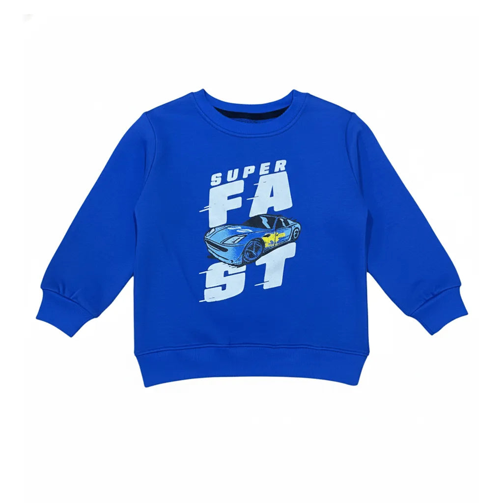Super Fast Blue Tracksuit - Miniwears