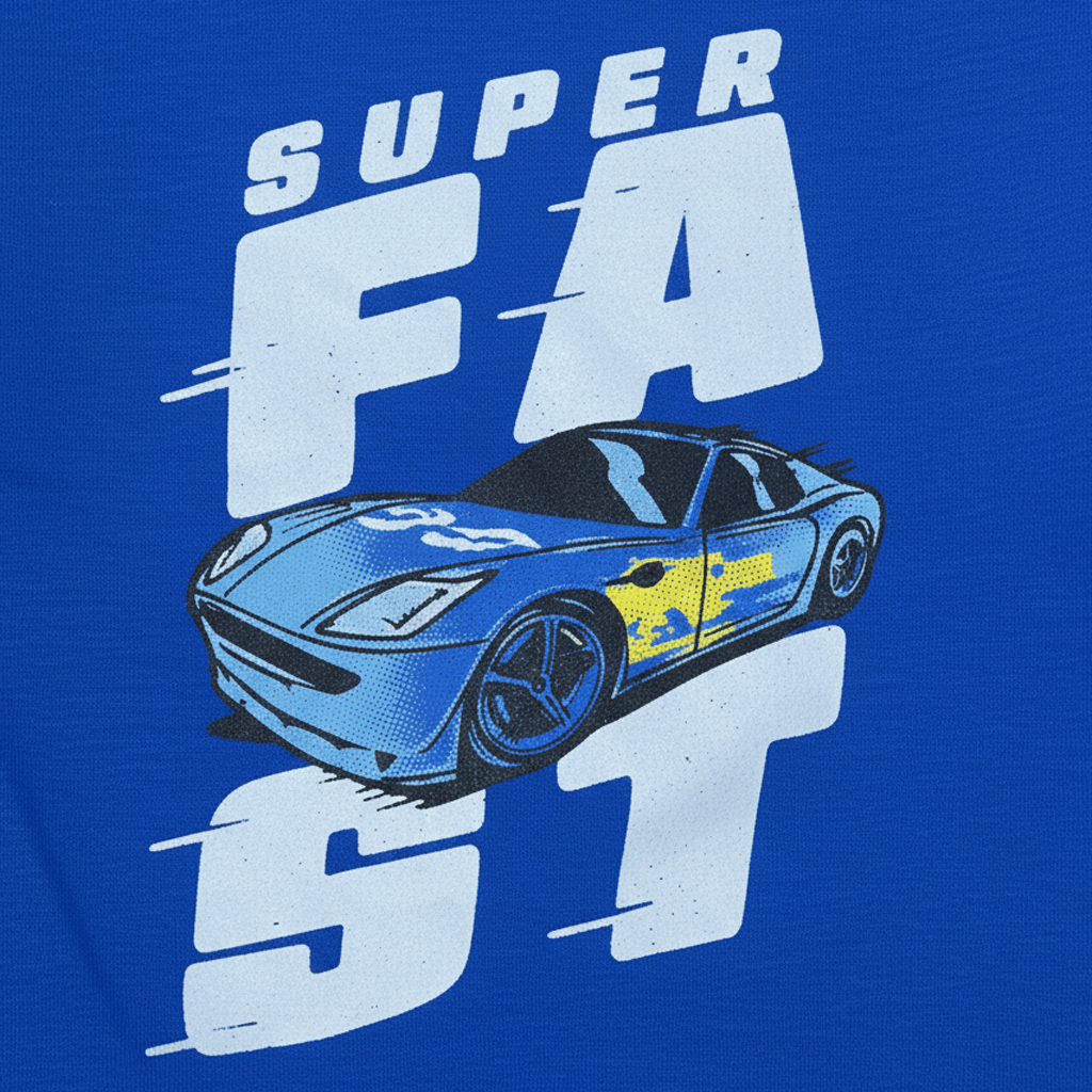 Super Fast Blue Tracksuit - Miniwears