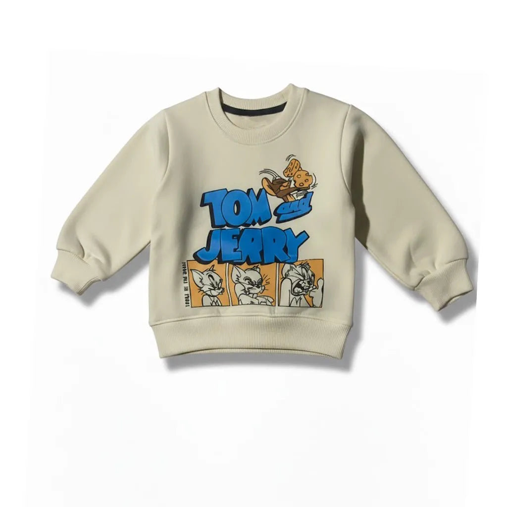 Tom & Jerry Cream Tracksuit - Miniwears