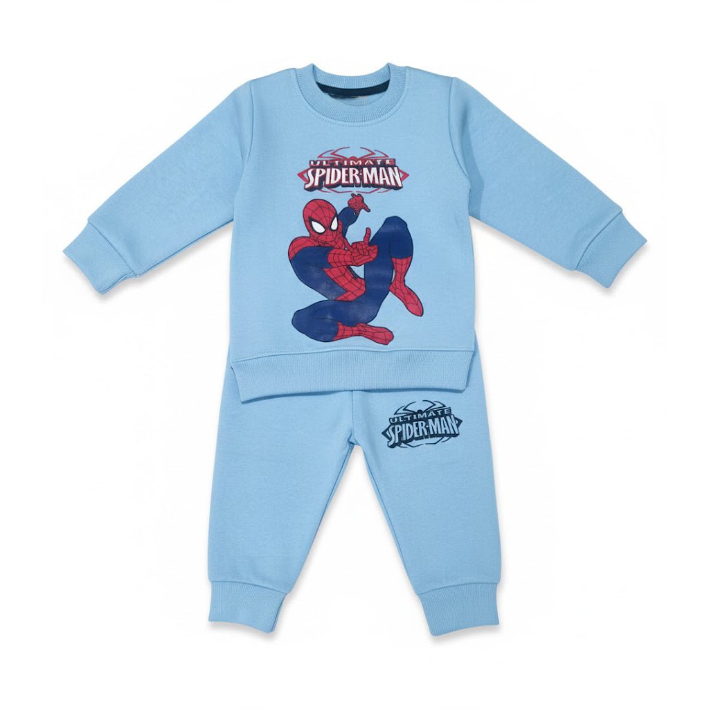 Ultimate Spiderman Light Blue Tracksuit - Miniwears
