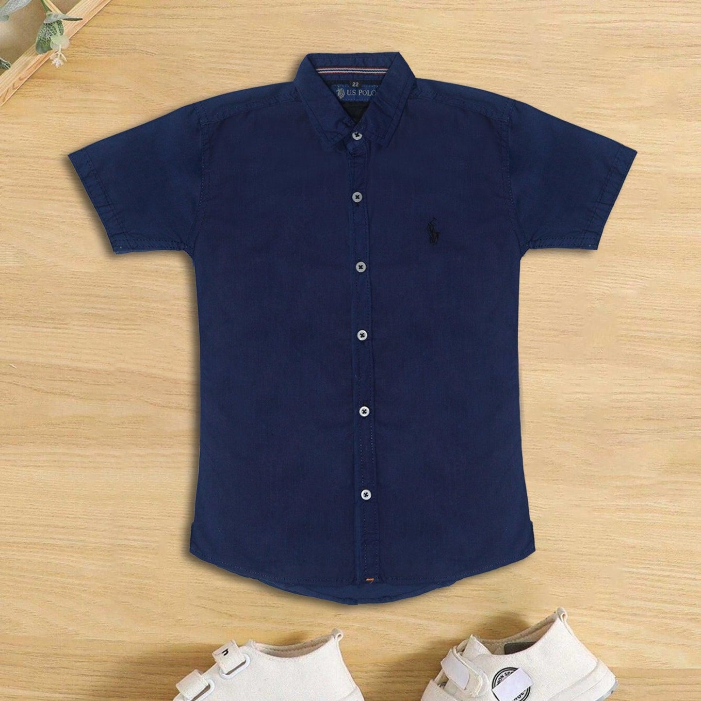 Dark blue Shirt for Boys - Miniwears