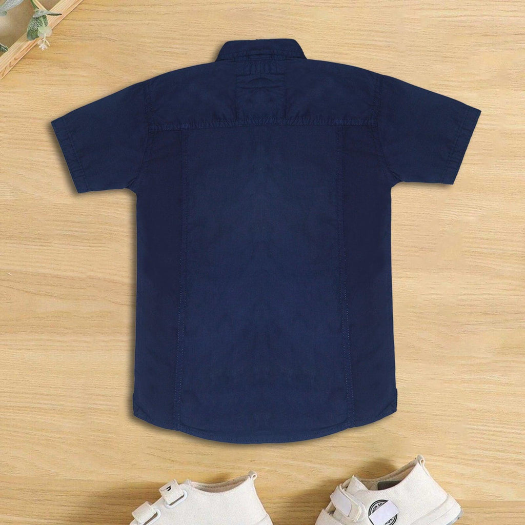 Dark blue Shirt for Boys - Miniwears